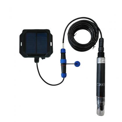 Wireless Transmission LoRa Solar Water Quality EC Sensor